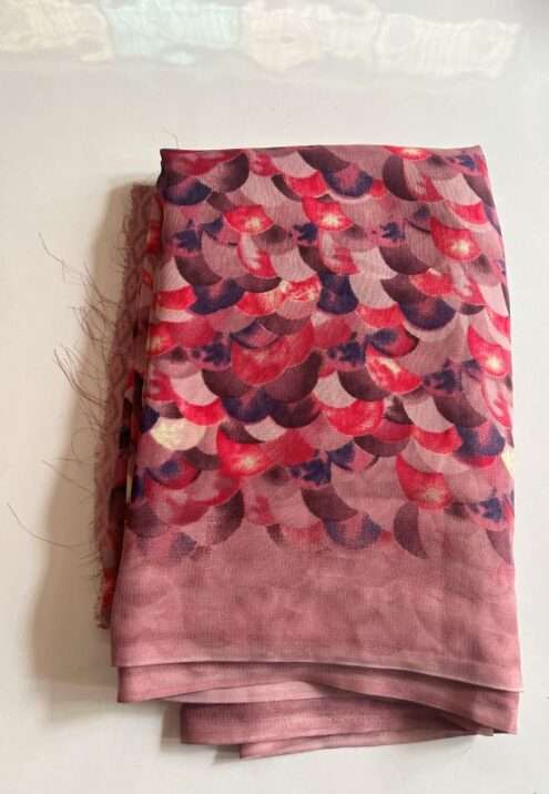 chiffon saree